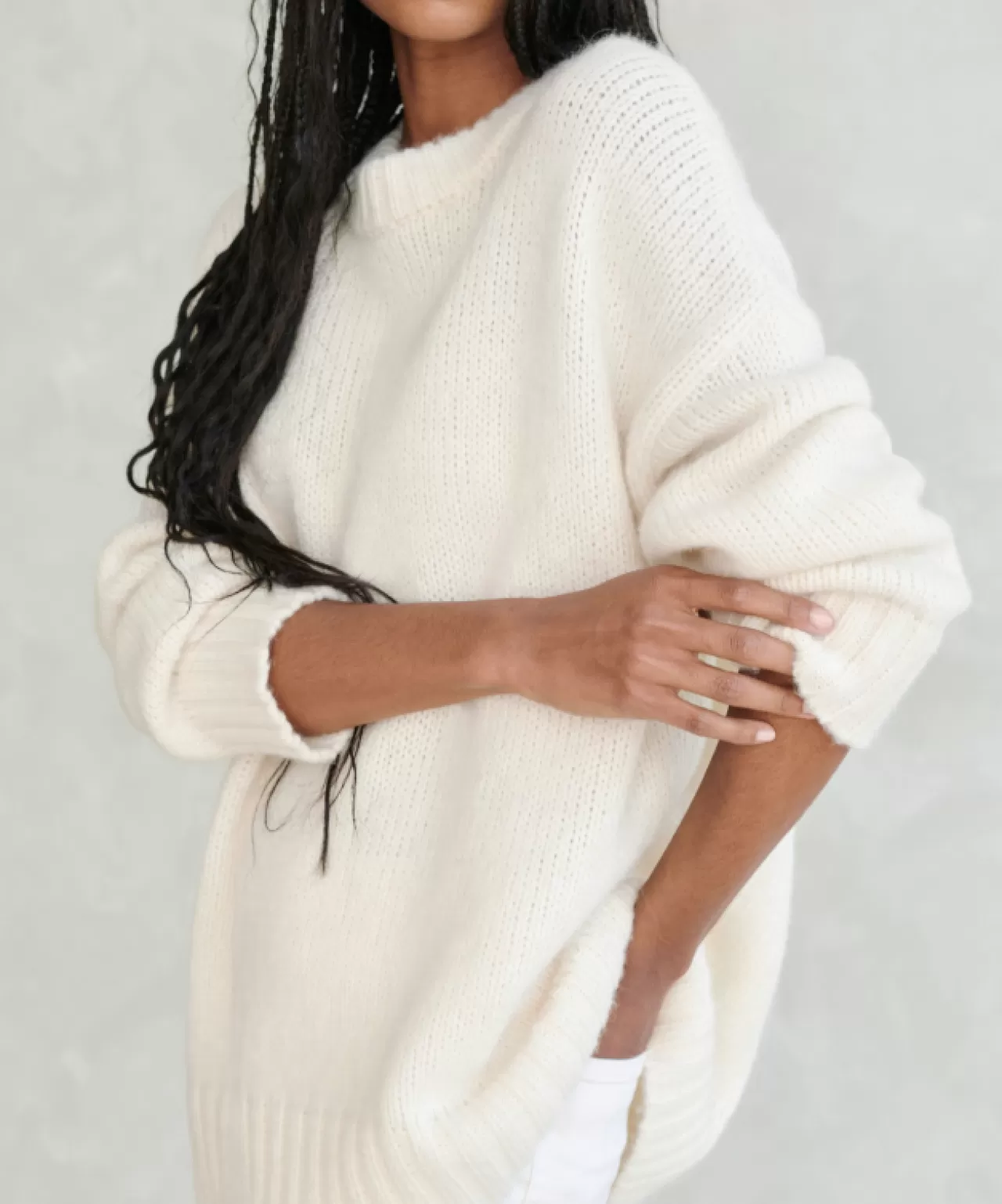 Jenni Kayne Alpaca Cocoon Crewneck