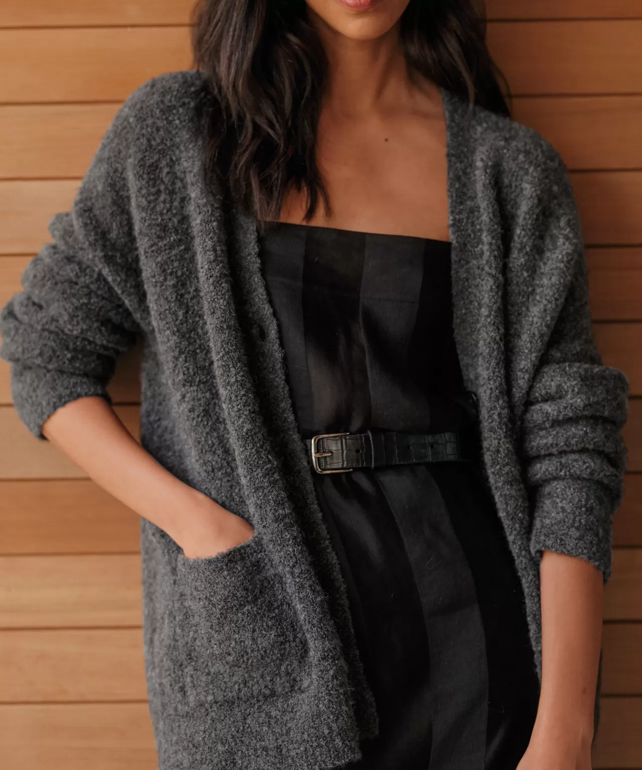 Jenni Kayne Boucle Cocoon Cardigan