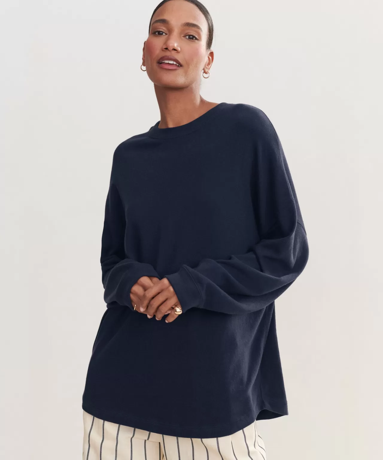 Jenni Kayne Boyfriend Long-Sleeve Tee