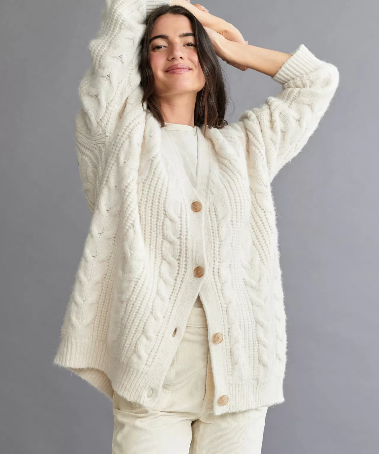 Jenni Kayne Cable Cocoon Cardigan