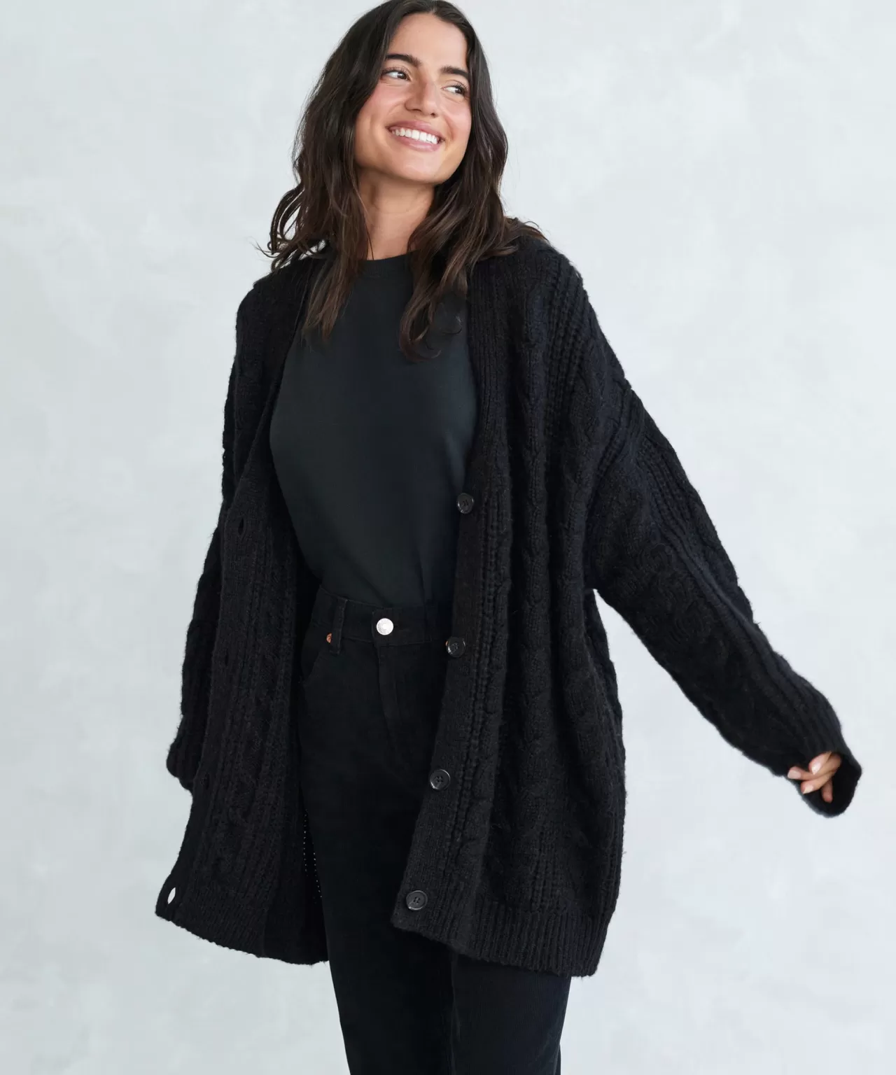 Jenni Kayne Cable Cocoon Cardigan