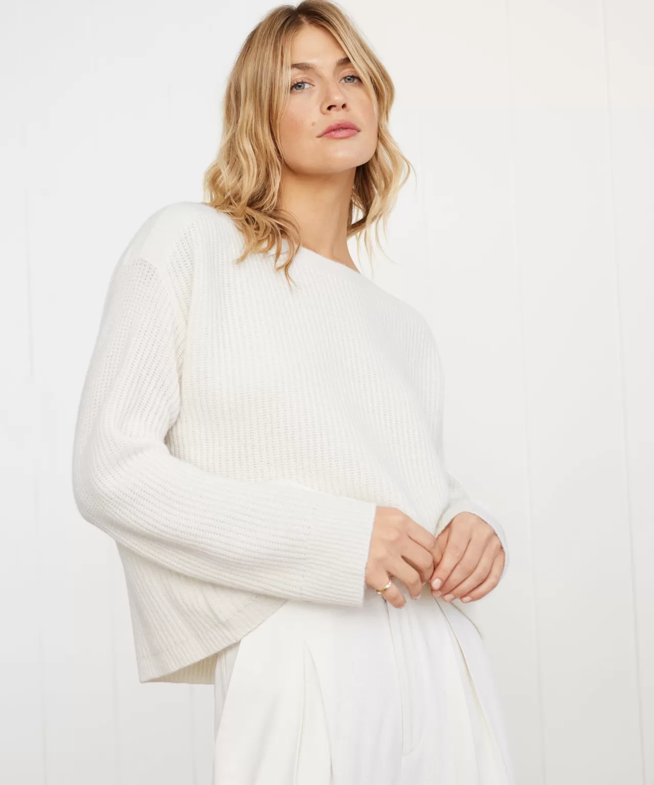 Jenni Kayne Cashmere Boatneck Sweater