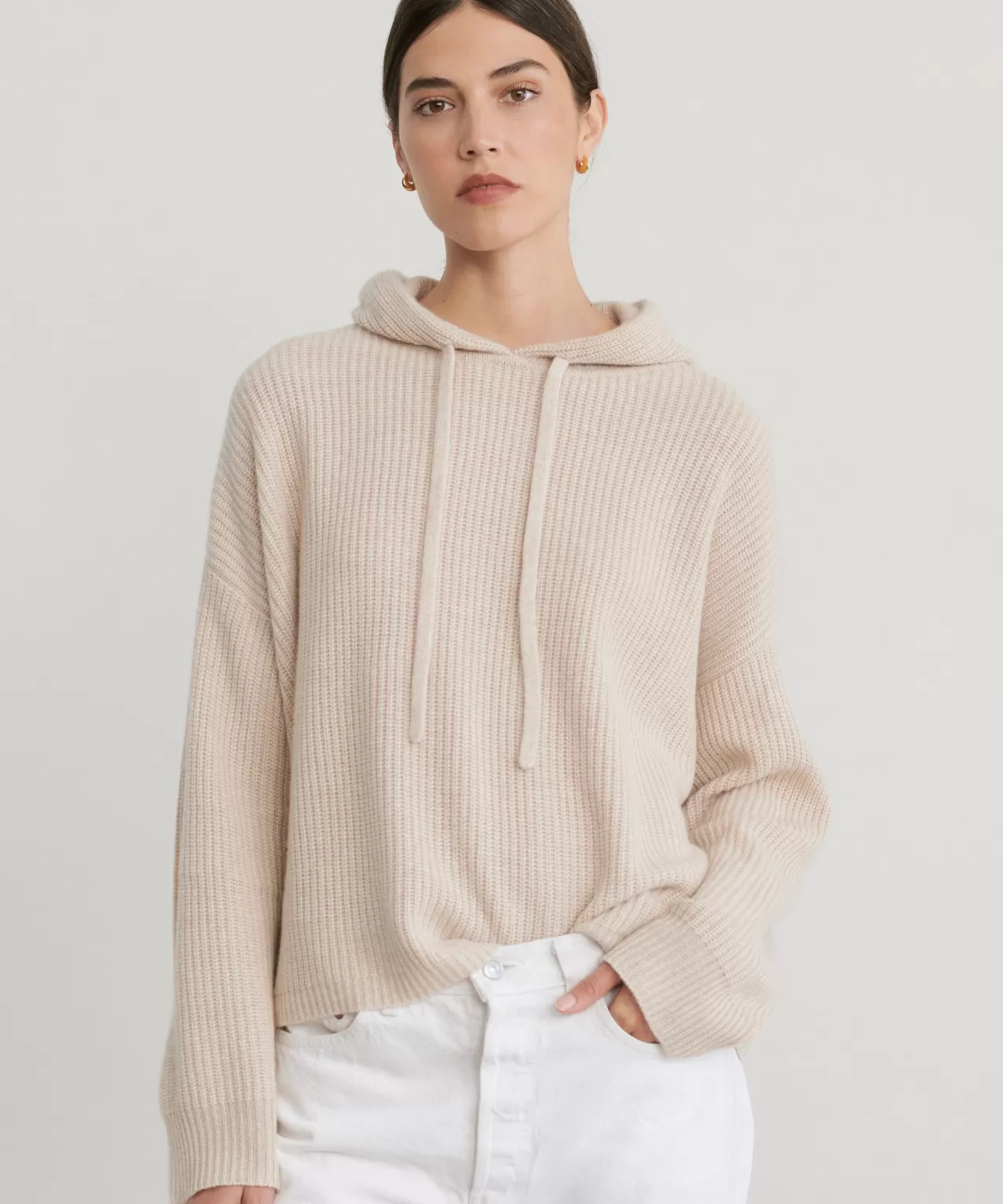 Jenni Kayne Cashmere Fisherman Hoodie