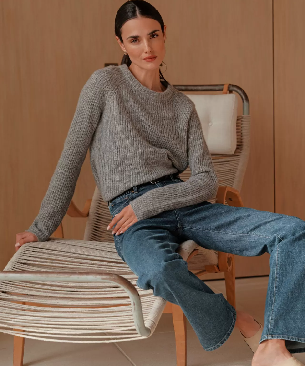 Jenni Kayne Cashmere Fisherman Sweater