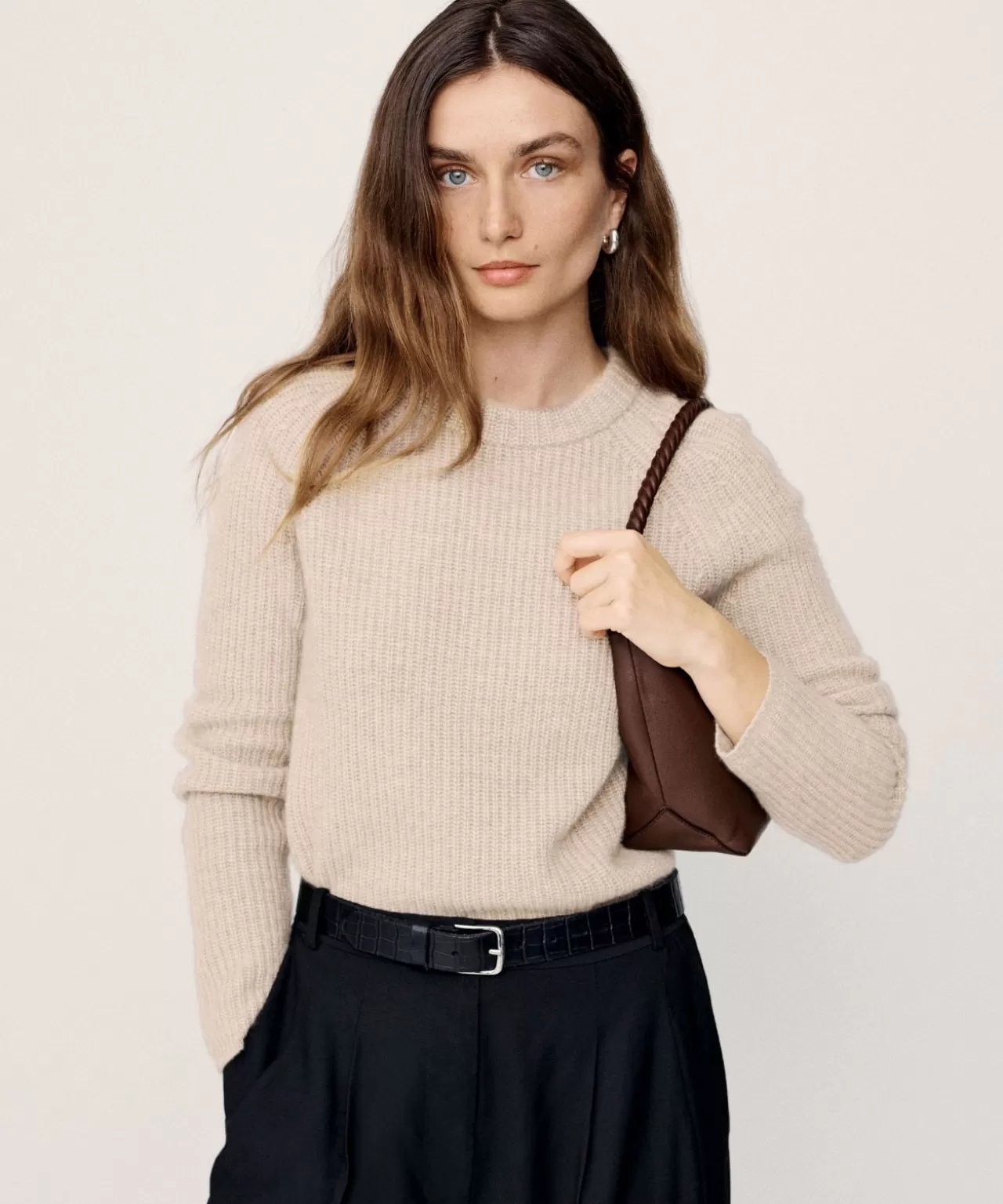 Jenni Kayne Cashmere Fisherman Sweater