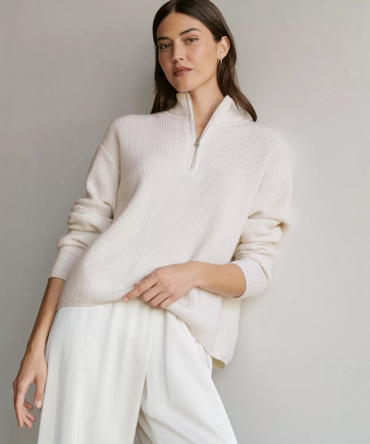 Jenni Kayne Cashmere Half Zip