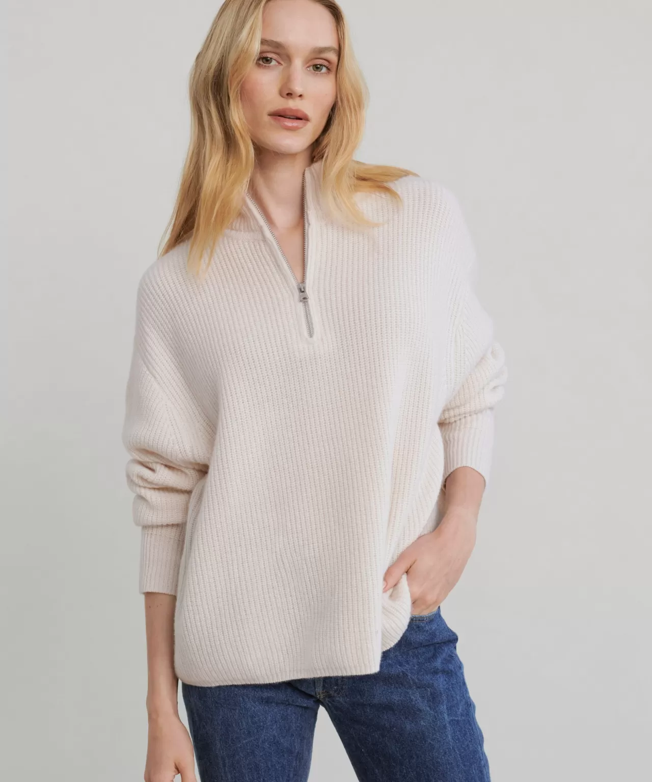 Jenni Kayne Cashmere Half Zip