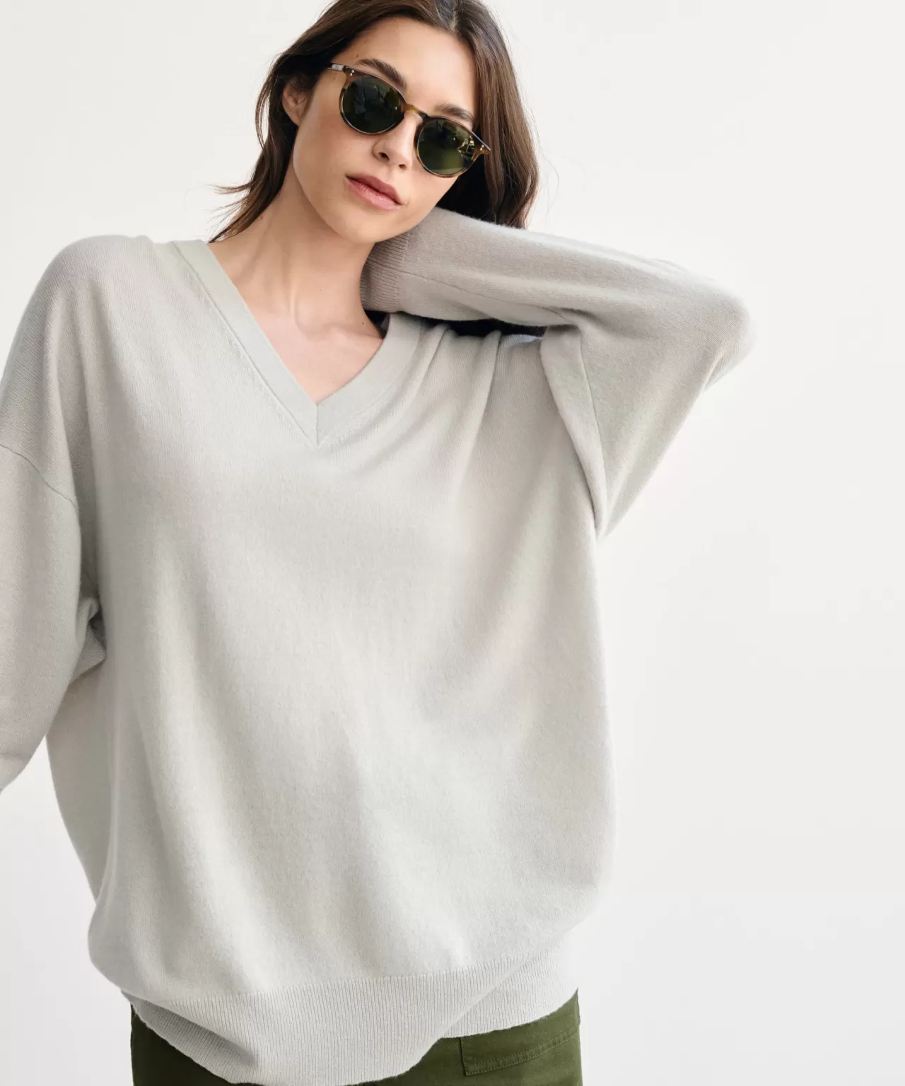 Jenni Kayne Charlie V-Neck Sweater