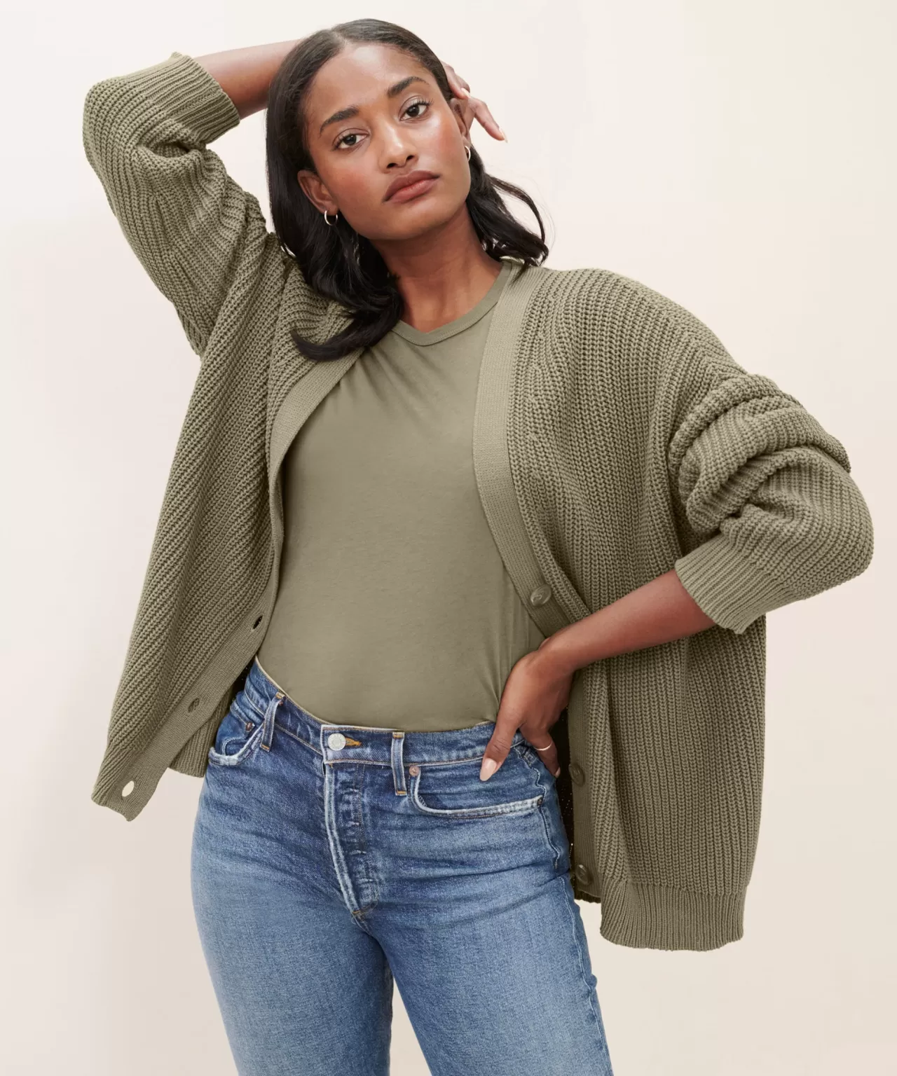 Jenni Kayne Cotton Cocoon Cardigan