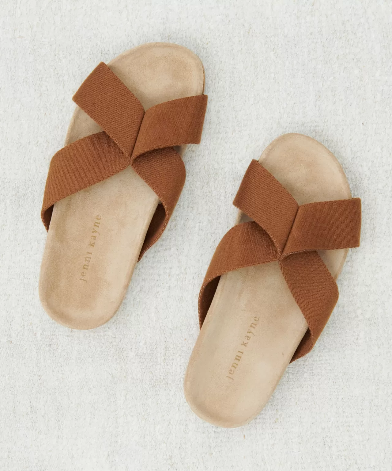 Jenni Kayne Cotton Crossover Sandal