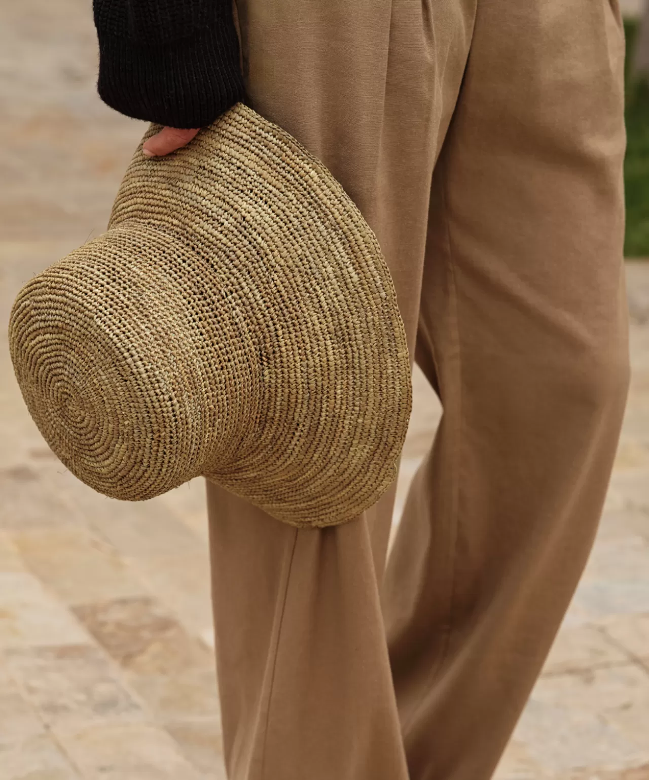 Jenni Kayne Crochet Raffia Sun Hat