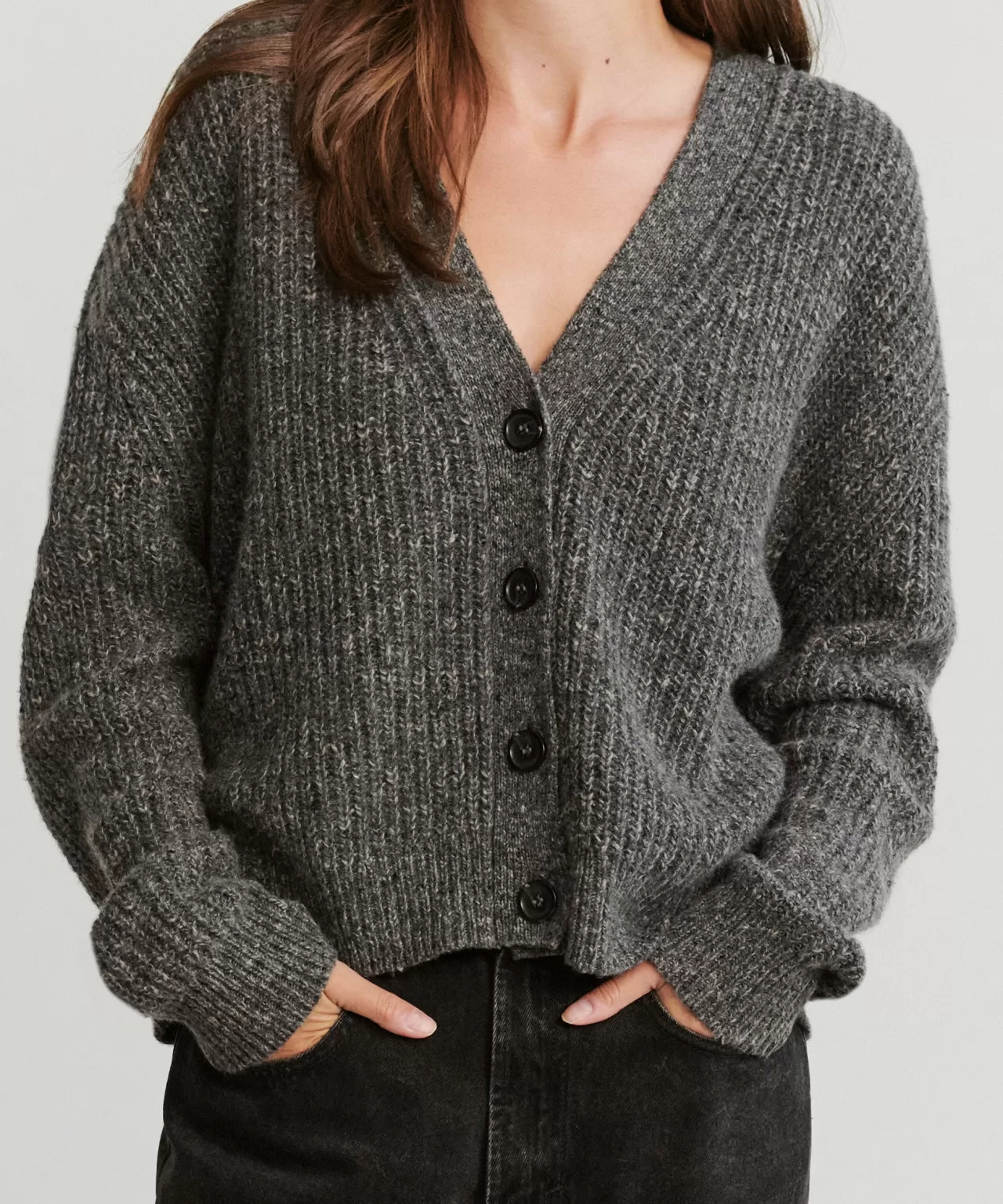 Jenni Kayne Cropped Cashmere Cocoon Cardigan