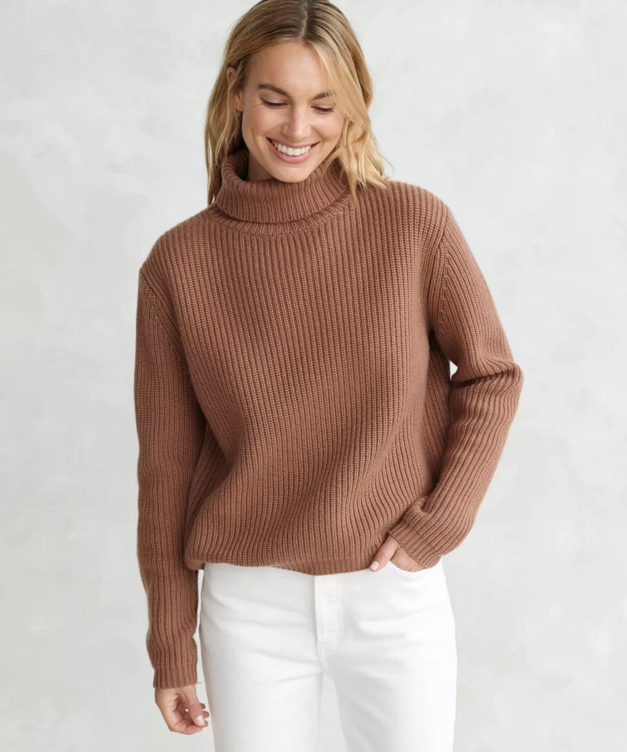 Jenni Kayne Cropped Turtleneck