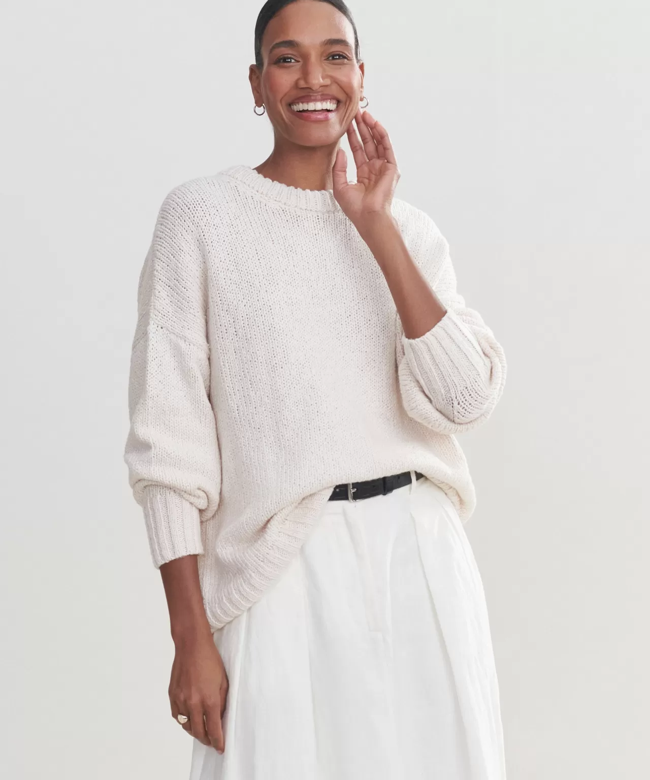 Jenni Kayne Foster Cotton Sweater