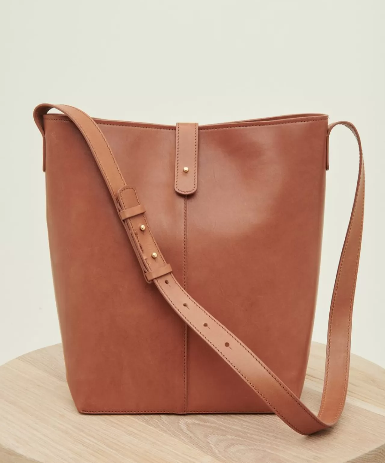 Jenni Kayne Leather Bucket Bag