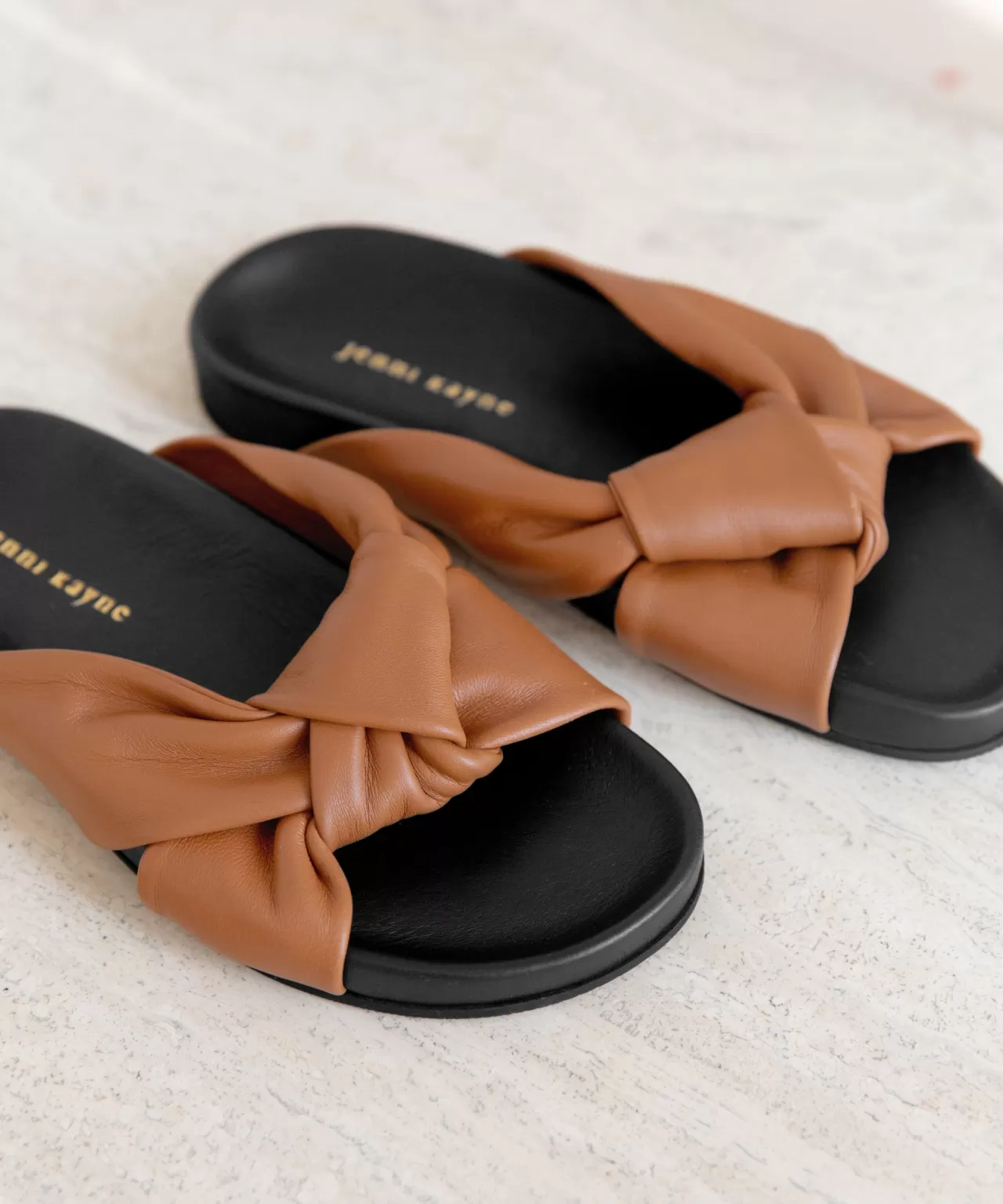 Jenni Kayne Leather Knot Sandal