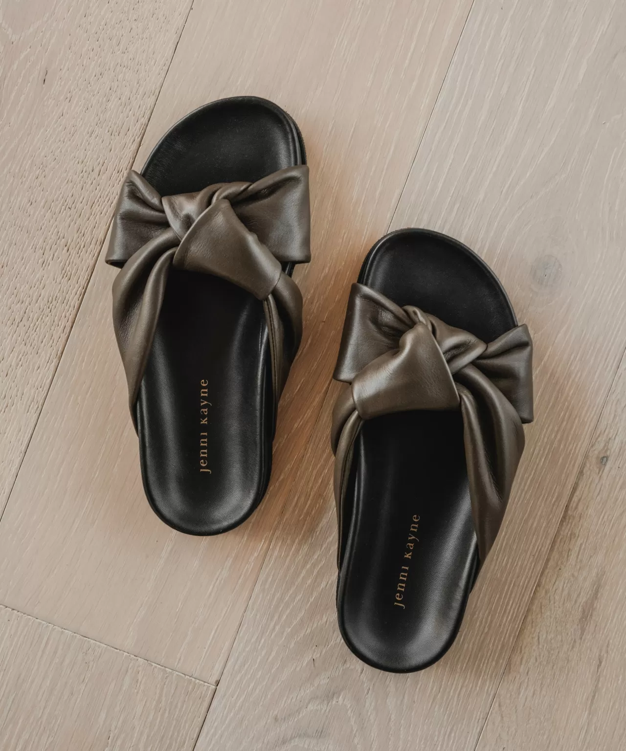 Jenni Kayne Leather Knot Sandal