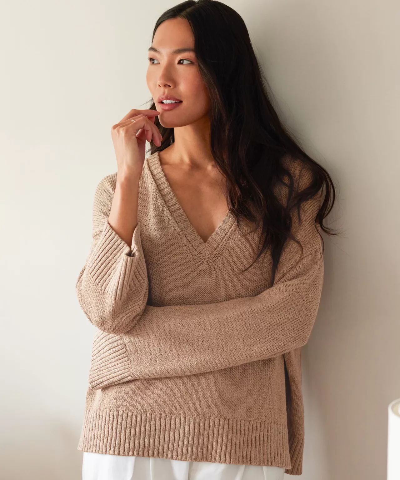 Jenni Kayne Linen Dylan Sweater