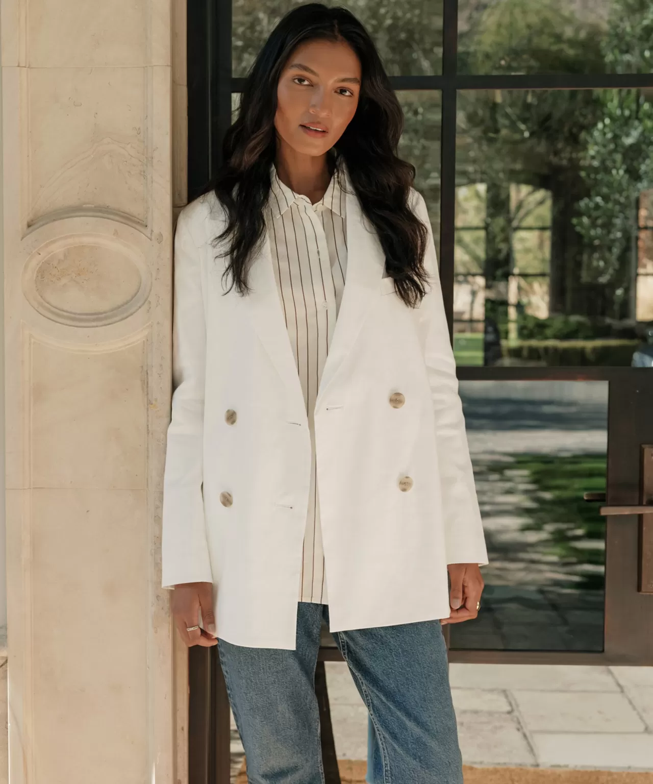 Jenni Kayne Linen Keaton Blazer