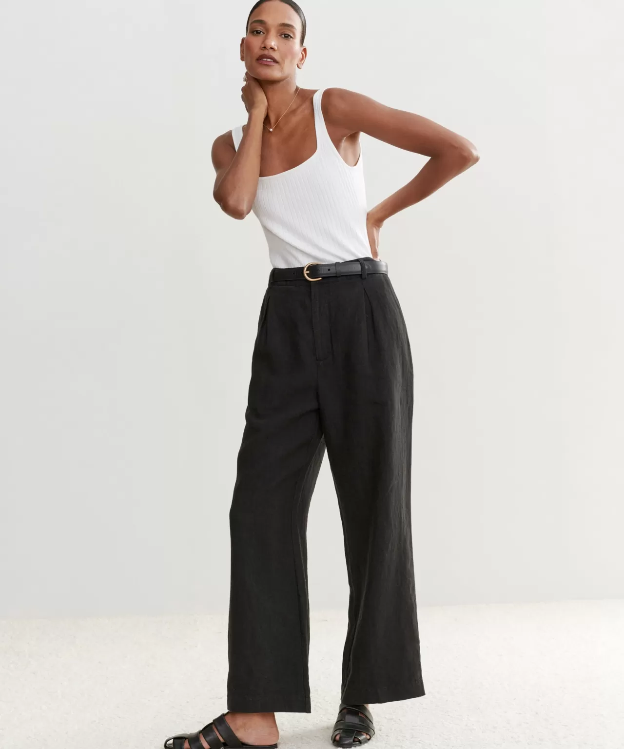 Jenni Kayne Linen Kyle Trouser