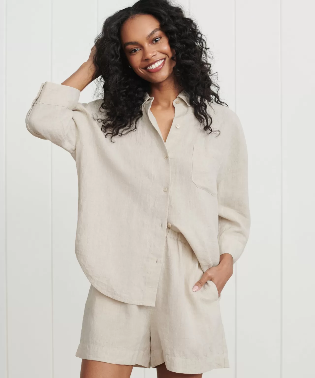 Jenni Kayne Linen Logan Shirt