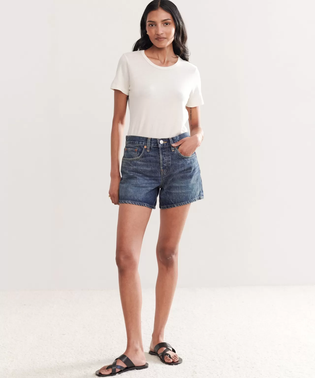 Jenni Kayne Mid Rise Boy Short