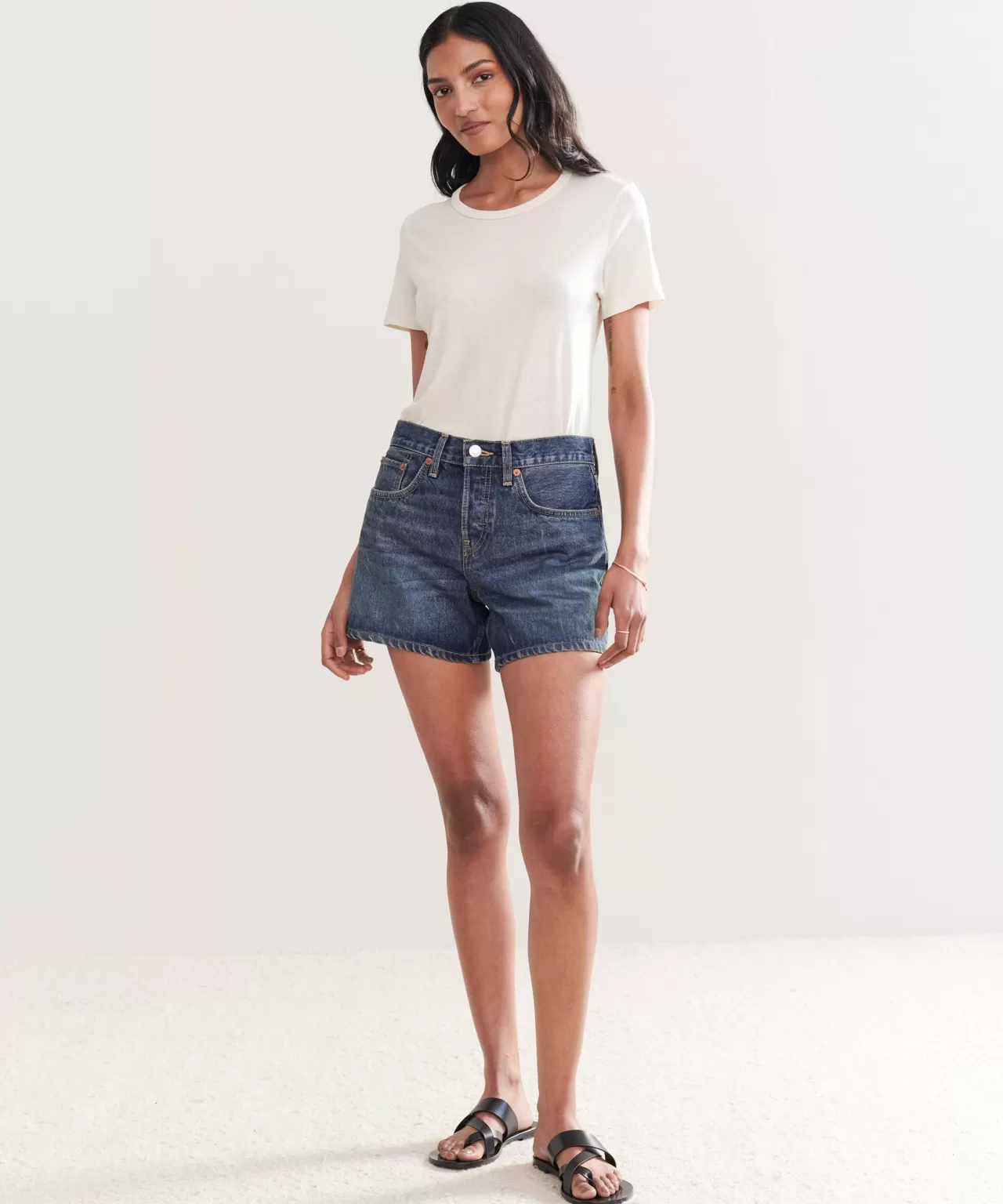 Jenni Kayne Mid Rise Boy Short