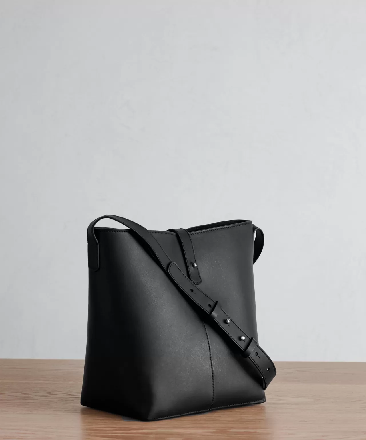 Jenni Kayne Mini Leather Bucket Bag