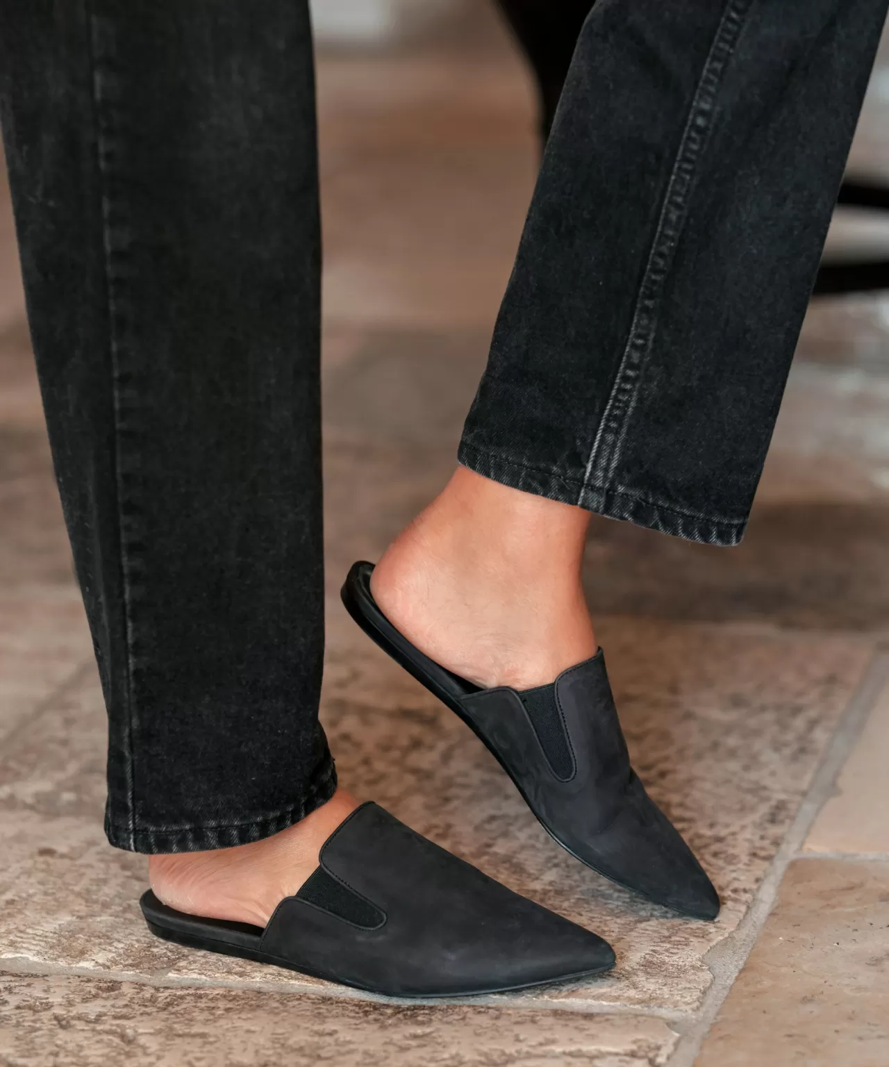 Jenni Kayne Oiled Leather Mule