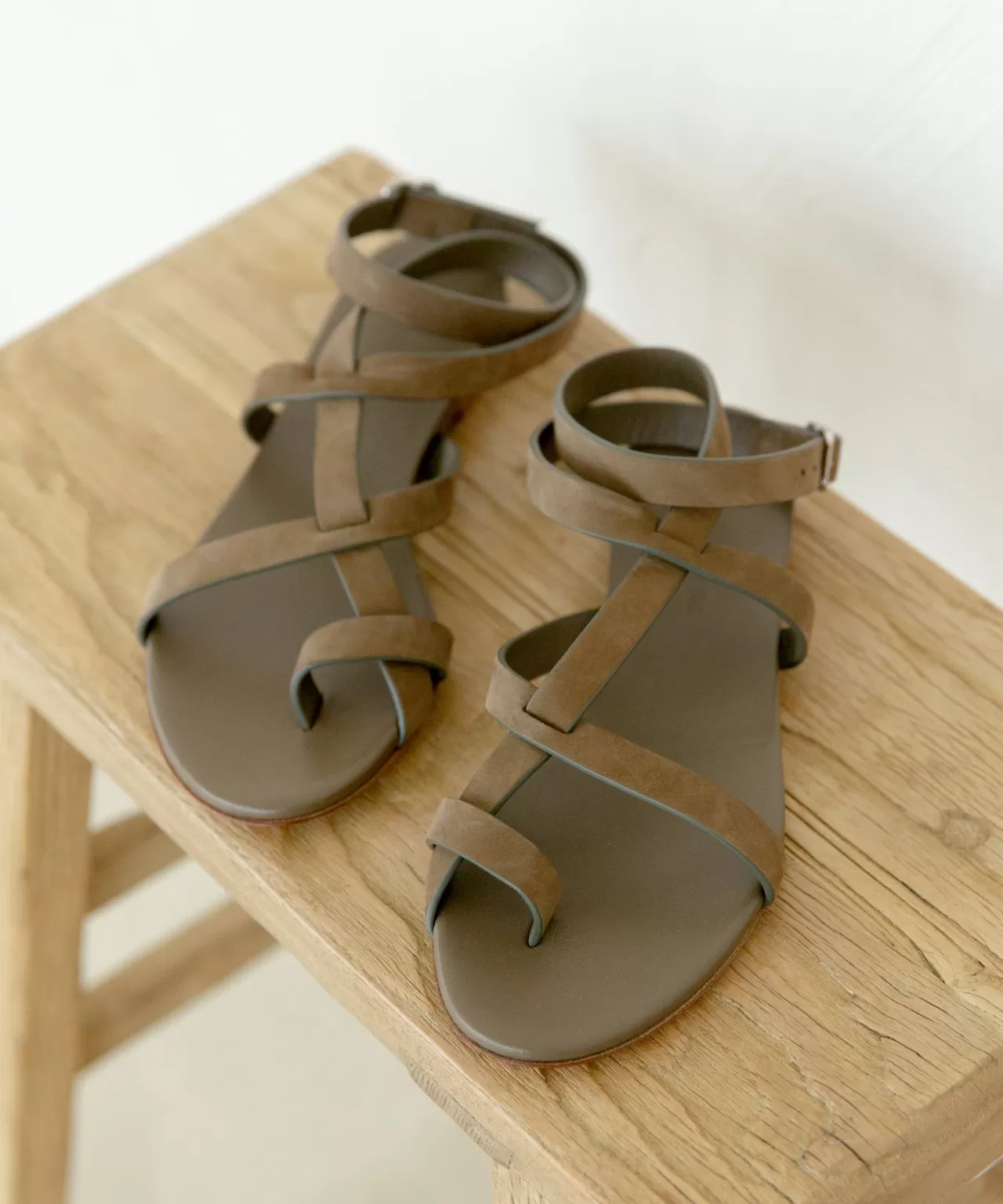 Jenni Kayne Oiled Leather Strappy Sandal