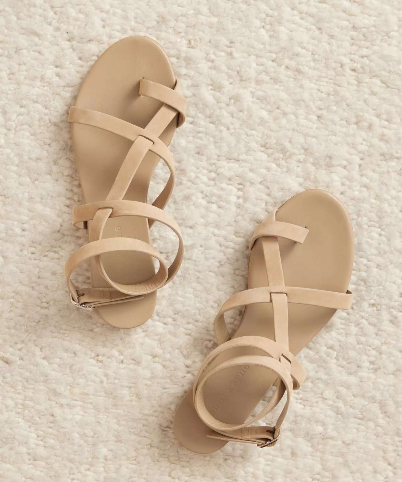 Jenni Kayne Oiled Leather Strappy Sandal