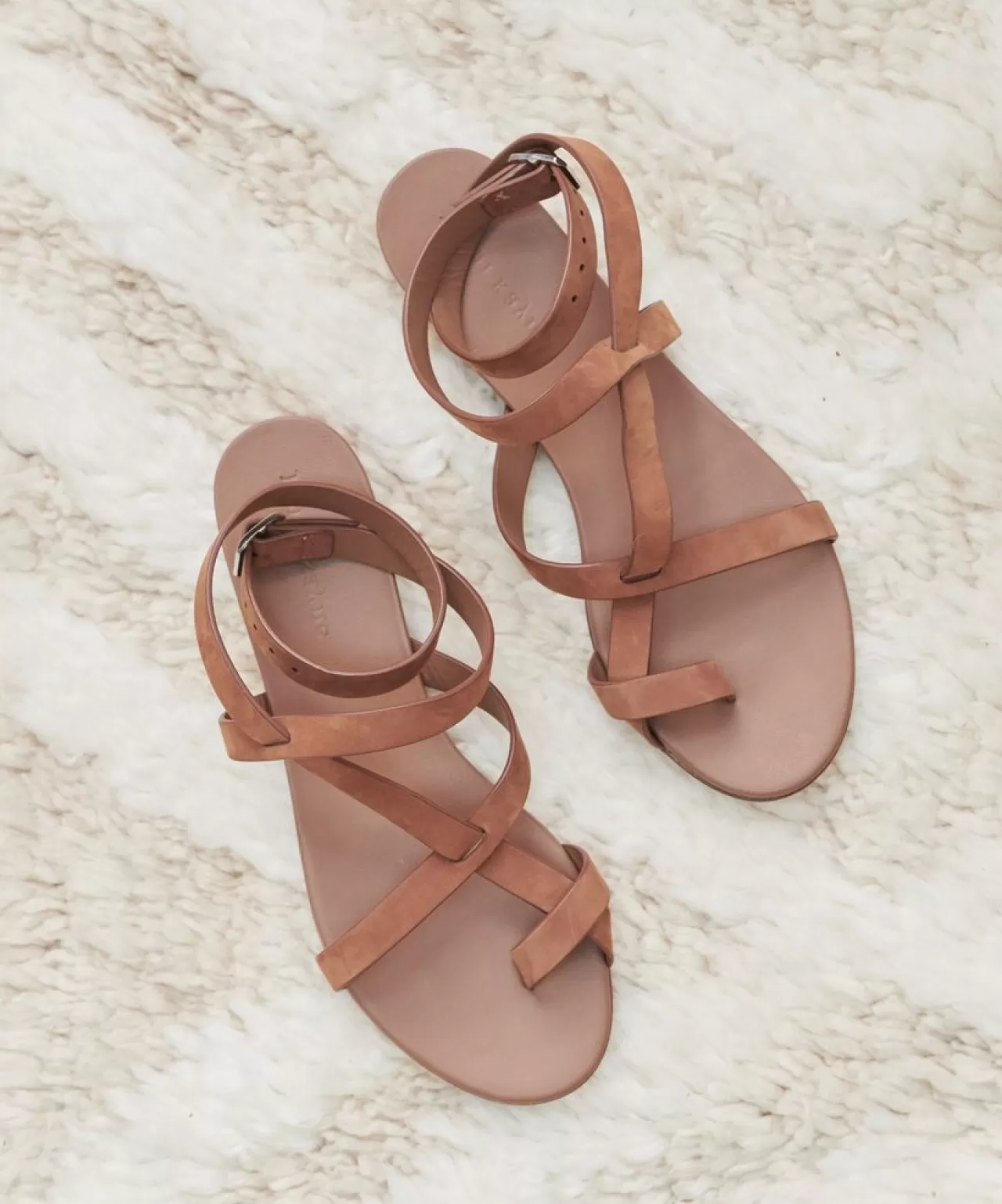 Jenni Kayne Oiled Leather Strappy Sandal