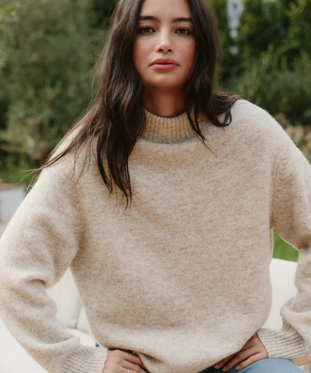 Jenni Kayne Oversized Cotton Pullover