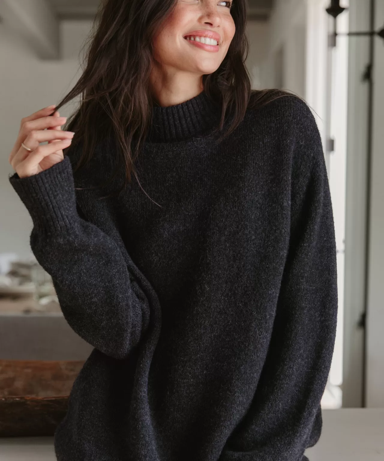 Jenni Kayne Oversized Cotton Pullover