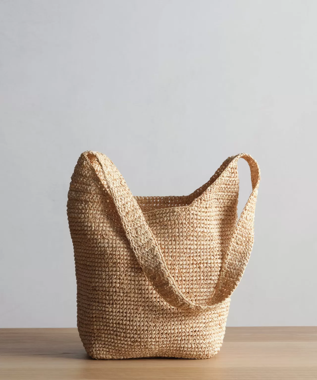 Jenni Kayne Raffia Crossbody Bag