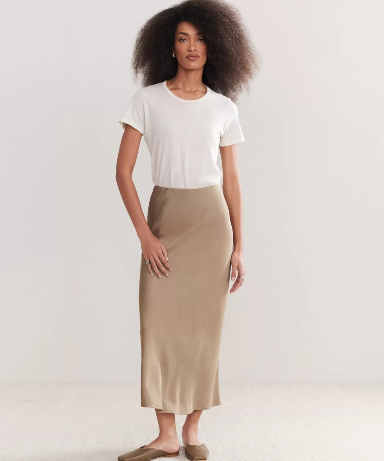 Jenni Kayne Sawyer Slip Skirt