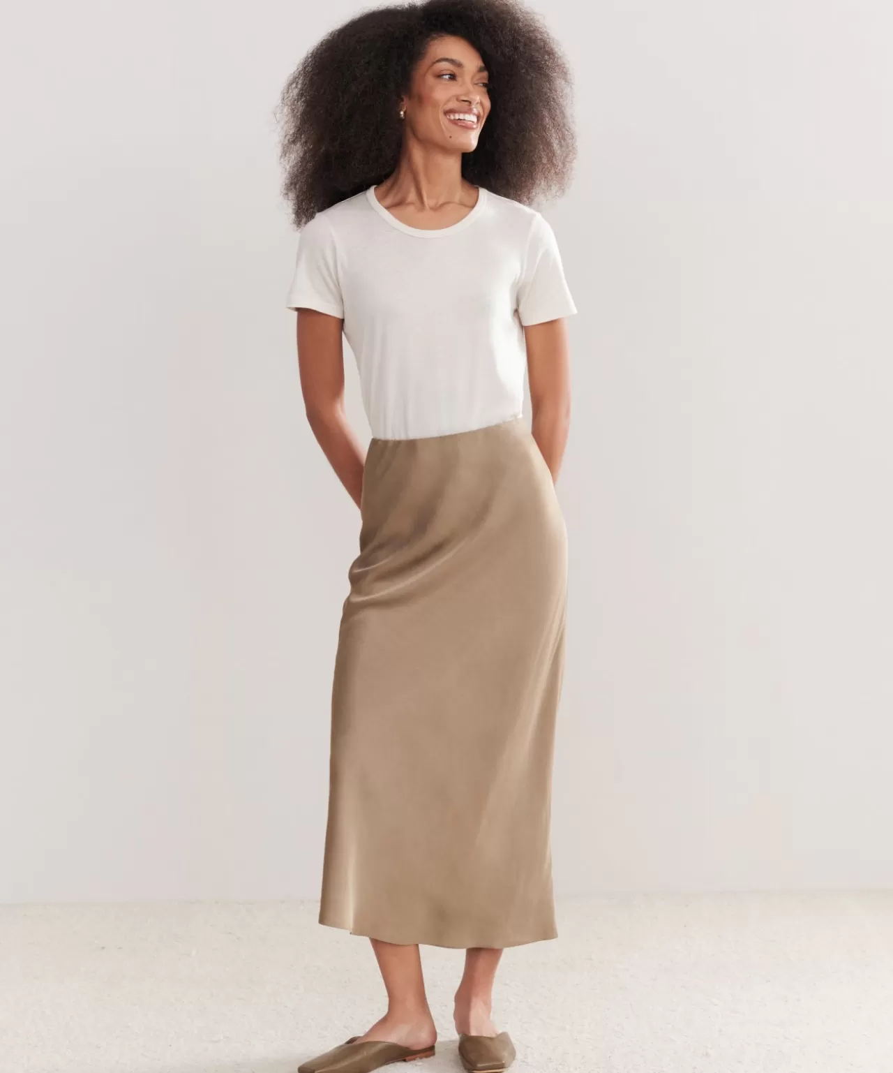 Jenni Kayne Sawyer Slip Skirt