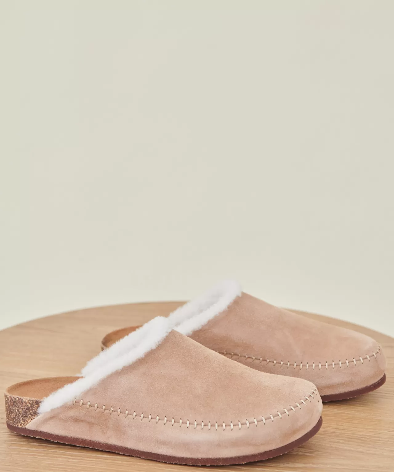 Jenni Kayne Shearling-Lined Moc Clog