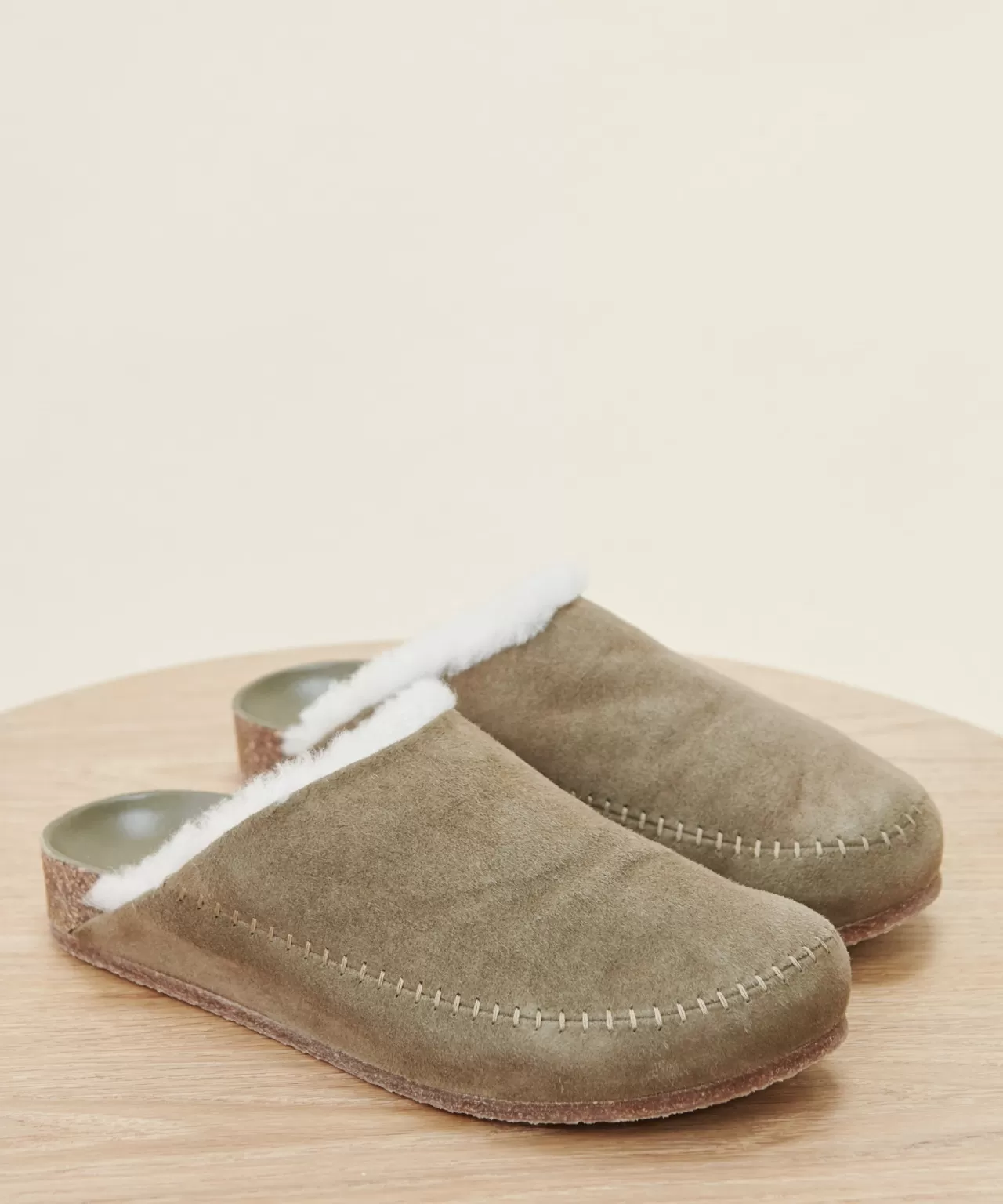 Jenni Kayne Shearling-Lined Moc Clog