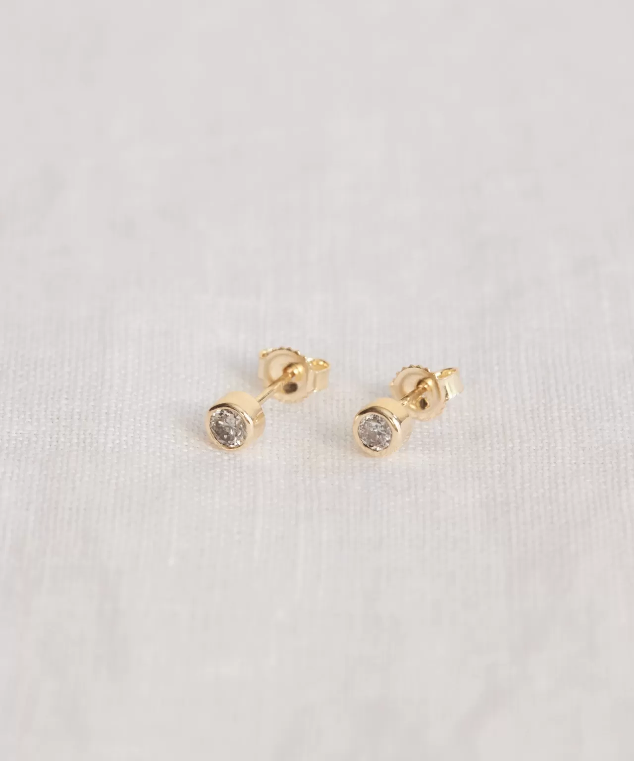 Jenni Kayne Stevie Grey Diamond Studs