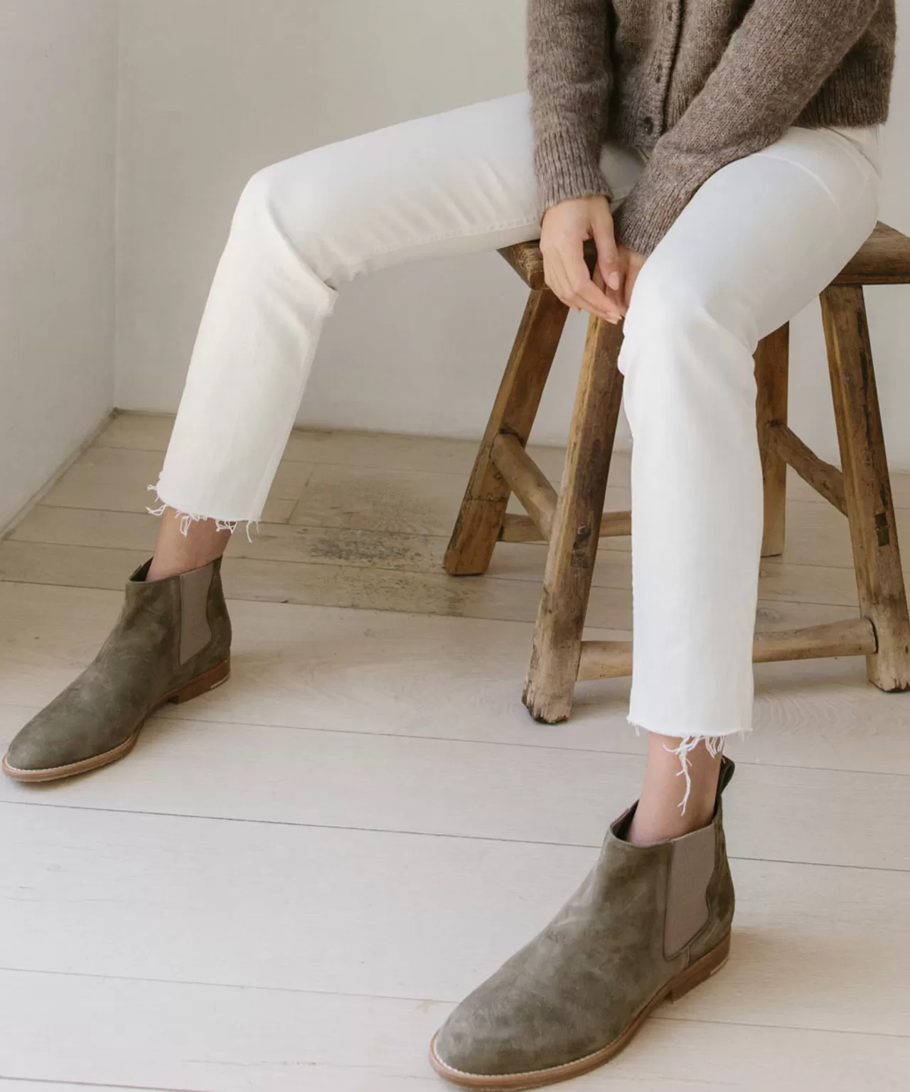 Jenni Kayne Suede Chelsea Boot