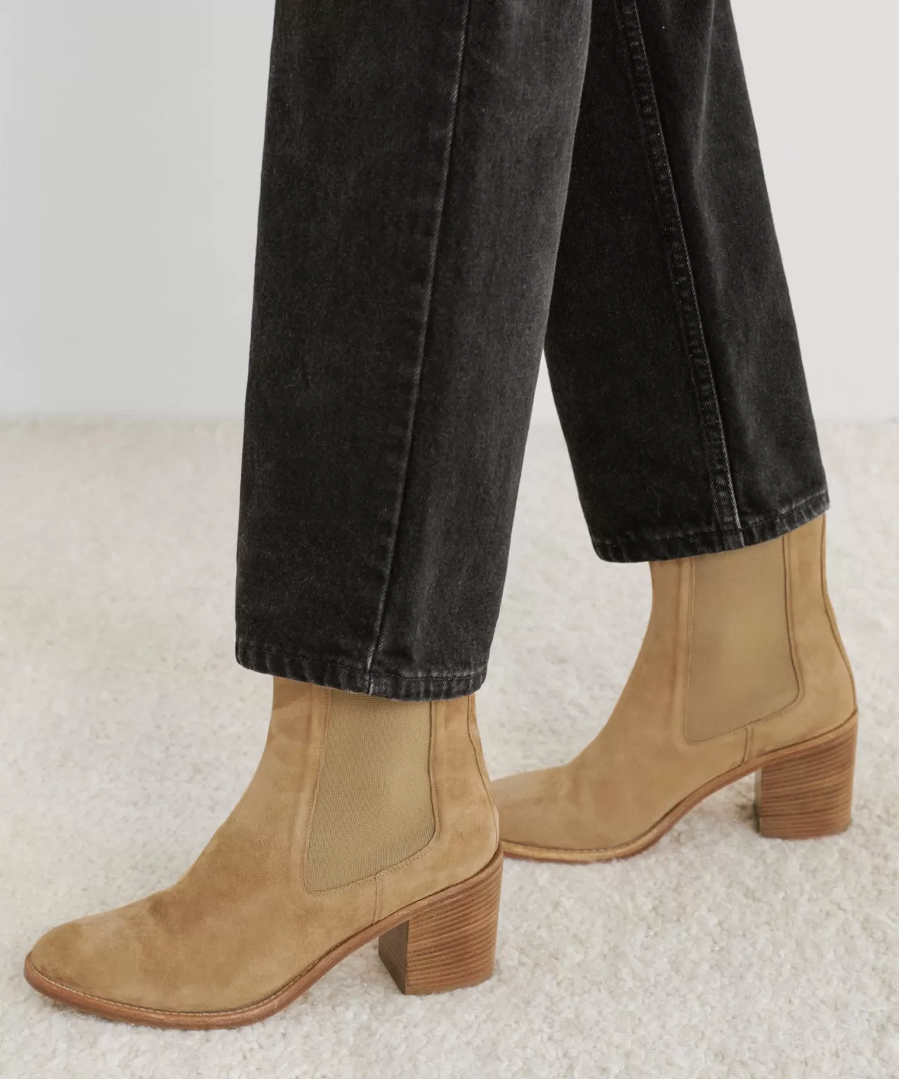 Jenni Kayne Suede Frankie Chelsea Boot