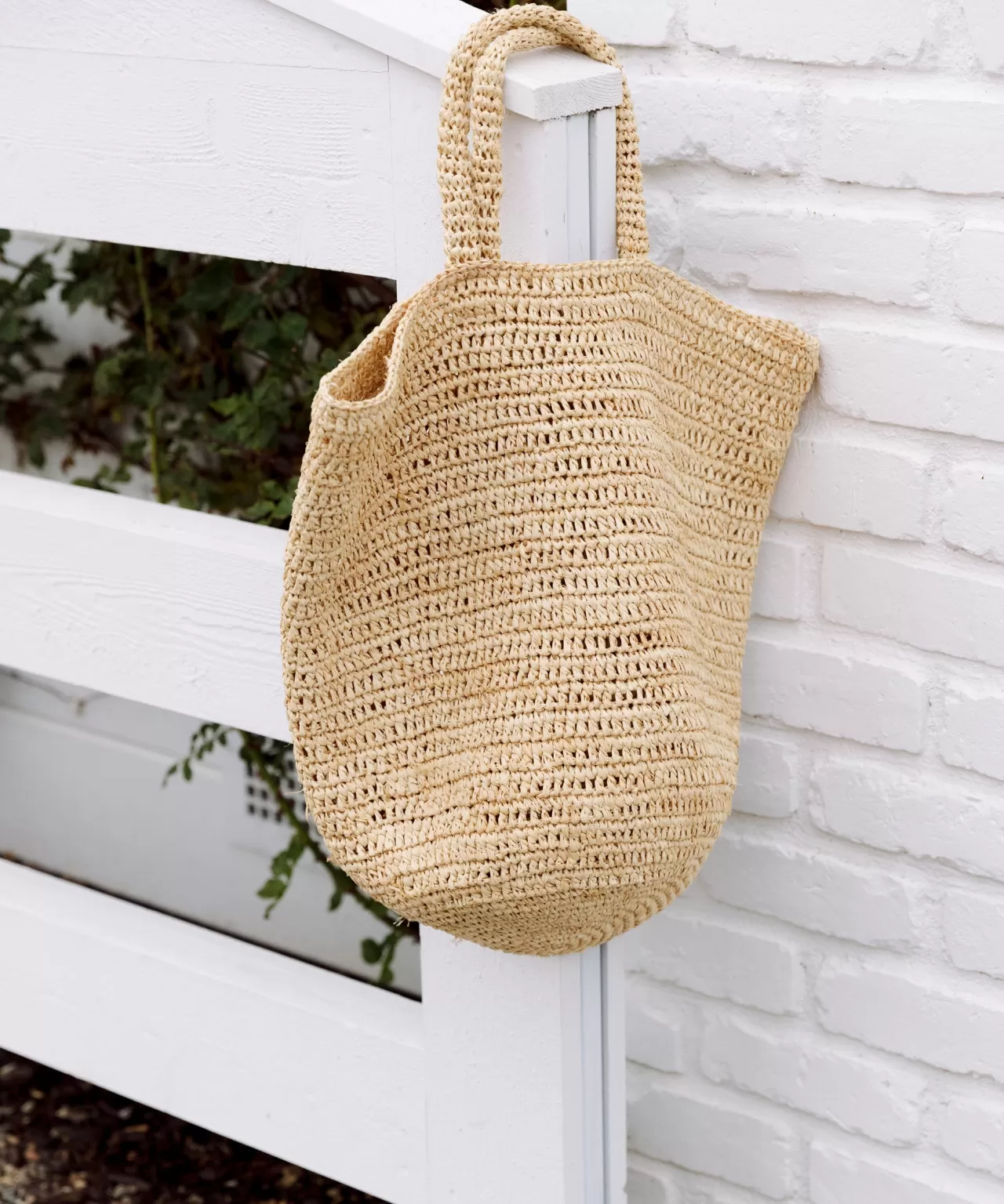 Jenni Kayne Woven Raffia Tote