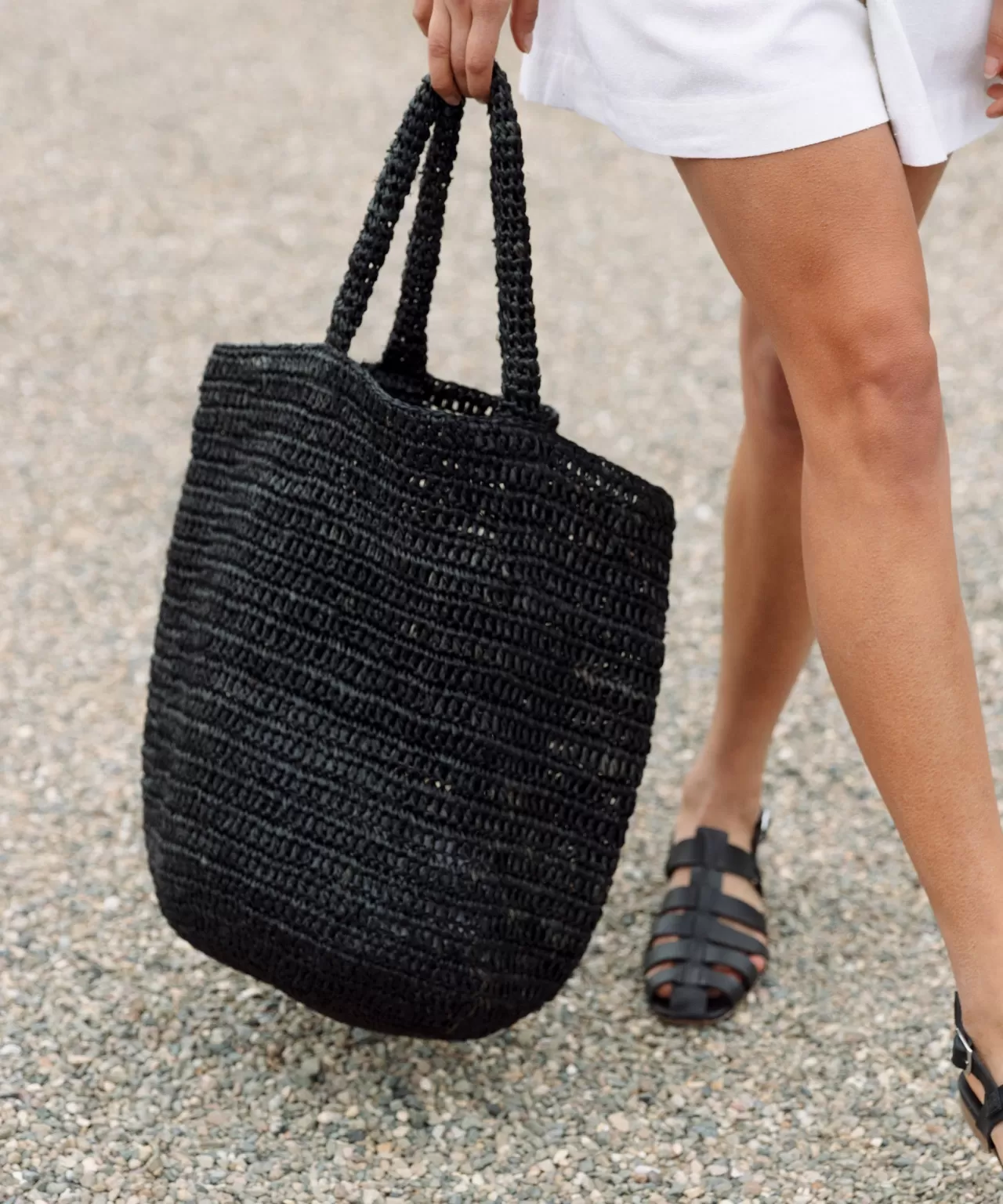 Jenni Kayne Woven Raffia Tote